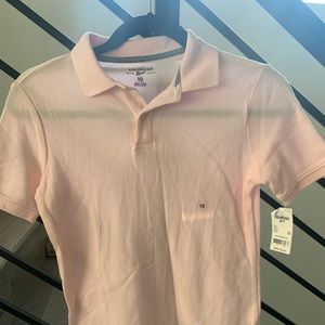 Oshkosh boys pink shirt. No visible labels